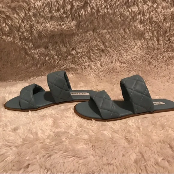 Steve Madden Orsa Blue Sandals - Picture 3 of 3